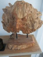 Prachtig houtsnijwerk vogel arend, Antiek en Kunst, Ophalen of Verzenden