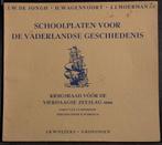 schoolplaat   boekje   Krijgsraad     , Antiek en Kunst, Antiek | Schoolplaten, Verzenden, Geschiedenis