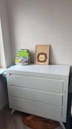 Ladekast 3 lades - Kinder commode Bopita - Wit, Huis en Inrichting, Kasten | Ladekasten, Ophalen, 50 tot 100 cm, Zo goed als nieuw