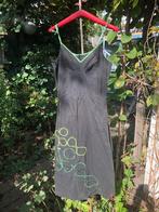 Zwart met groene jurk van merk Skunkfunk, Kleding | Dames, Skunkfunk, Zwart, Ophalen of Verzenden, Maat 36 (S)