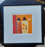 kunst zeefdruk, Ophalen