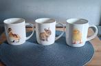 3 Animal Friends Mokken - Nette Staat, Keramiek, Ophalen of Verzenden, Zo goed als nieuw, Overige stijlen