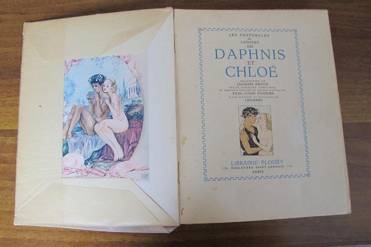 Daphnis et Chloé; les pastorales de Longus (met prenten), Boeken, Literatuur, Gelezen, Europa overig, Ophalen of Verzenden