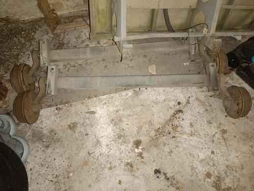 2x AS BPW 1500KG pad 110cm, Auto diversen, Aanhangwagen-onderdelen, Ophalen