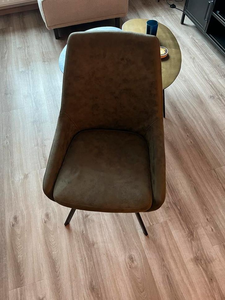 4 Draai Stoelen met Terugkeerfunctie - Goede Staat!, Huis en Inrichting, Stoelen, Zo goed als nieuw, Vijf, Zes of meer stoelen