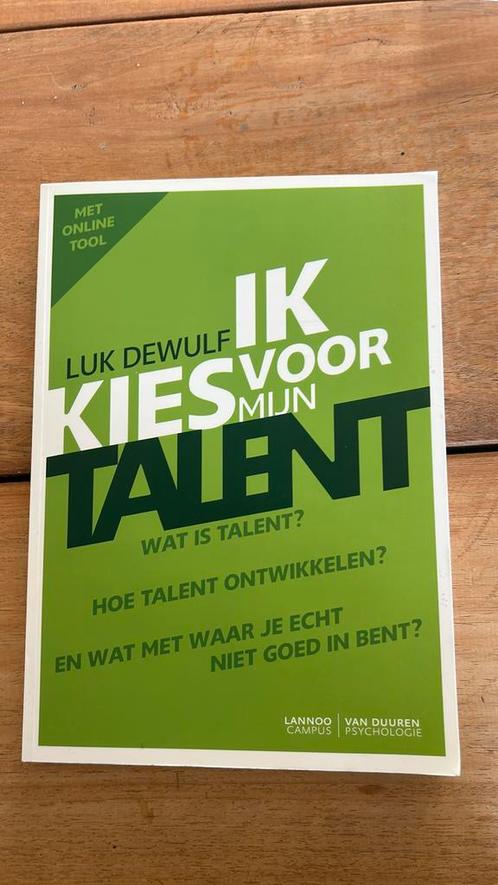 Luk Dewulf - Ik kies voor mijn talent, Boeken, Advies, Hulp en Training, Zo goed als nieuw, Ophalen of Verzenden