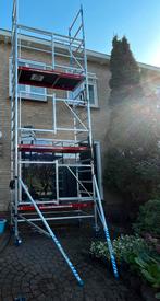 Steiger te huur omgeving leiden Leiderdorp kamer 7 meter WH, Ophalen, Gebruikt, Gevelsteiger, 5 meter of hoger