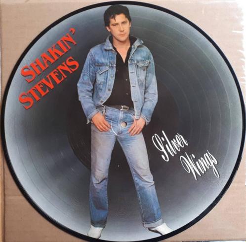 Shakin' Stevens ‎– Silver Wings  Originele Picture LP.  Labe, Cd's en Dvd's, Vinyl | Rock, Poprock, 12 inch, Ophalen of Verzenden
