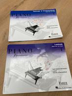 Faber piano adventures lesboek en techniekboek deel 1, Muziek en Instrumenten, Bladmuziek, Les of Cursus, Piano, Gebruikt, Ophalen of Verzenden