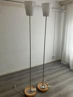 2x Vintage Staande lamp Basisk van IKEA zgan, Huis en Inrichting, Lampen | Vloerlampen, Ophalen, Zo goed als nieuw, Metaal, 150 tot 200 cm