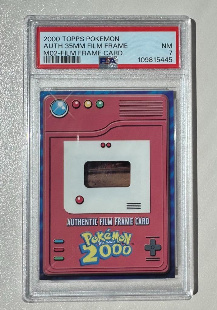 Pokemon TOPPS 2000 the movie - Authentic film frame - PSA7, Hobby en Vrije tijd, Verzamelkaartspellen | Pokémon, Nieuw, Losse kaart