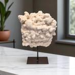 druzy calciet op standaard XL 30 cm, Ophalen of Verzenden, Mineraal