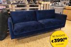 Leegverkoop: Stijlvolle 3-zits bank nu €399,-, Ophalen of Verzenden