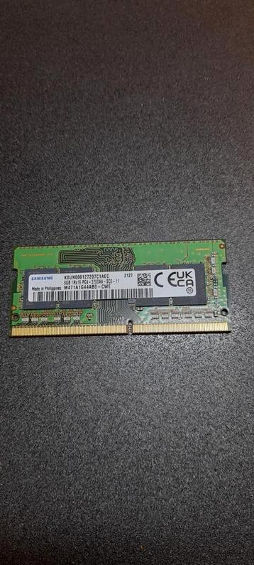 8GB DDR4 SODIMM 3200MHz Samsung Laptop RAM beschikbaar voor biedingen