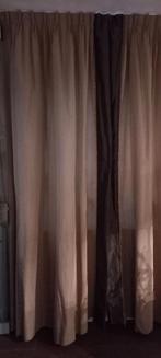 Overgordijnen . Luxe handgemaakt, Huis en Inrichting, Ophalen, Gebruikt, 200 cm of meer, 200 cm of meer