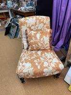 Summer Sale ! fauteuils , stoffen Peacock Den Bosch..., Huis en Inrichting, Ophalen, Gebruikt, Minder dan 75 cm, 50 tot 75 cm