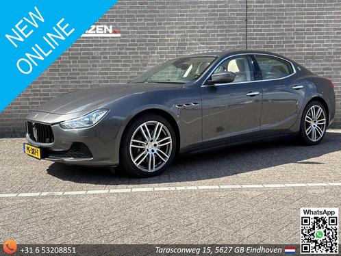 Maserati Ghibli 3.0 V6 D Autmaat | Pano | Leder | Harman/Kar, Auto's, Maserati, Bedrijf, Te koop, Ghibli, ABS, Airbags, Airconditioning