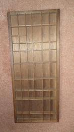 Letterbak - Eikenhout - H80xB35xD3.5 cm, Huis en Inrichting, Ophalen, Nieuw