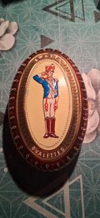 Vintage Kwatta Ovalettes Blikken Doos, Verzamelen, Ophalen of Verzenden, Gebruikt