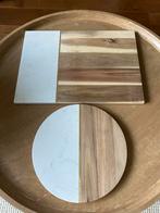 Nieuw: Snijplank hout & marmer, rond & rechthoekig, Ophalen, Nieuw
