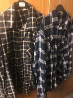 Blauw/ wit Flanel overhemd maat XXL, Kleding | Heren, Overhemden, Ophalen, Zo goed als nieuw, Wit, Overige halswijdtes