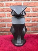 mooi vormgegeven metalen beeld, Zwarte Kat/ Chat Noir, Ophalen of Verzenden