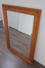 Grenen spiegel 74 x 104, Huis en Inrichting, Woonaccessoires | Spiegels, Ophalen, Gebruikt, 100 tot 150 cm, Rechthoekig