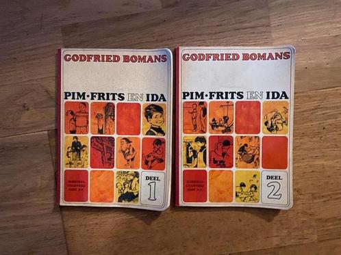Godfried Bomans Pim Frits en Ida deel 1&2, Boeken, Humor, Gelezen, Ophalen of Verzenden