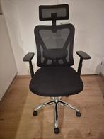 Verstelbare Bureaustoel - Ergonomisch Design, Ophalen, Gebruikt, Zwart, Bureaustoel