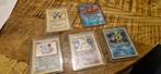 5x pokemon kaarten base set , Master Ball, Hobby en Vrije tijd, Verzamelkaartspellen | Pokémon, Ophalen of Verzenden, Gebruikt