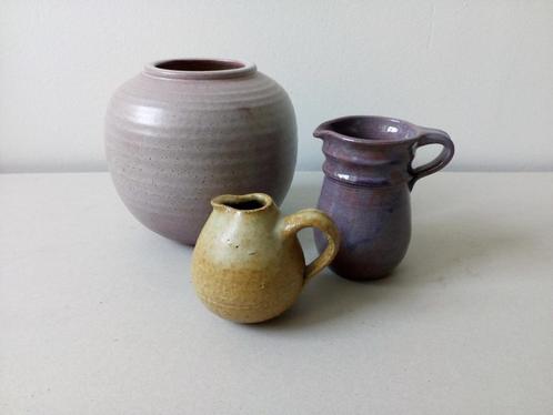 Keramiek vaasjes.Handgemaakt..Vintage Prijs op/st. vanaf, Huis en Inrichting, Woonaccessoires | Vazen, Zo goed als nieuw, Overige kleuren