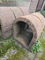 26x Betonnen Plantenbakken, Tuin en Terras, Vogelhuisjes en Vogelbaden, Ophalen, Gebruikt