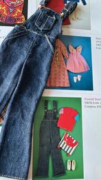 Vintage Barbie OVERALL DENIM, Ophalen of Verzenden, Zo goed als nieuw