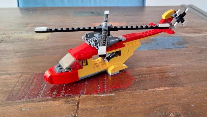 5866 - LEGO Creator Reddingsheli 3-in-1, Kinderen en Baby's, Speelgoed | Duplo en Lego, Gebruikt, Lego, Complete set, Ophalen of Verzenden