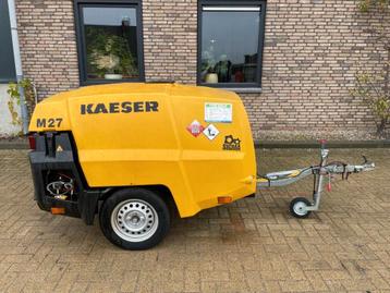 Kaeser M27 Kubota 2,7 m3 / min 7 Bar 18 kW Mobiele Silent Di beschikbaar voor biedingen