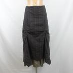 Promod Y2K Tie-Dye Slinky Mini Rok S, Verzenden, Zwart, Second Glow, Promod