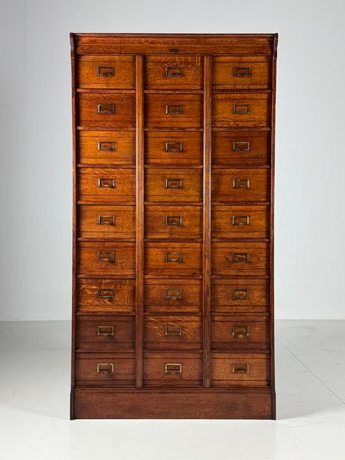 Apothekerskast ladekast kleppenkast antiek, Huis en Inrichting, Kasten | Ladekasten, Gebruikt, Minder dan 100 cm, 25 tot 50 cm