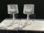 2 Bourgielampen van Kartell, Huis en Inrichting, Ophalen, Gebruikt, Kunststof, Minder dan 50 cm
