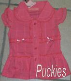 Roze blouse Lucky Star maat 110 *NIEUW* (6876), Meisje, Overhemd of Blouse, Nieuw, Ophalen of Verzenden