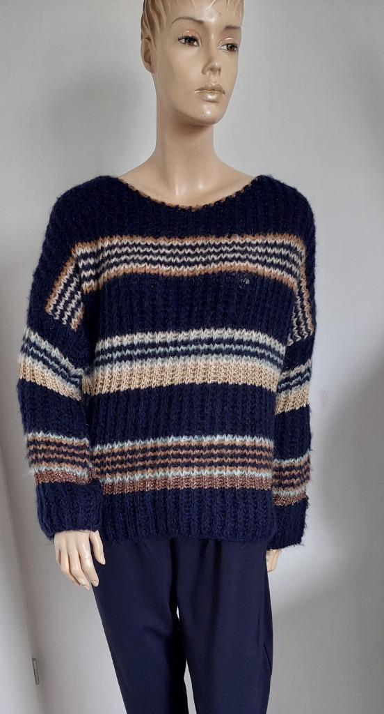 Stella Forest Paris trui in maat M., Kleding | Dames, Truien en Vesten, Zo goed als nieuw, Maat 38/40 (M), Blauw, Verzenden