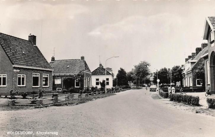 JM530 Woldendorp Klapsterweg 1967, Verzamelen, Ansichtkaarten | Nederland, Gelopen, Groningen, 1960 tot 1980, Verzenden