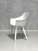 Kab eetkamerstoel Karim Rashid Frighetto Italy design stoel, Gebruikt, Frighetto, Wit, Leer