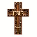 Prachtig Jezus Kruis afm 30x20cm, Verzamelen, Ophalen of Verzenden