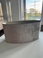 Grote ovalen lampenkap velours/velvet 60x30, Ophalen, Zo goed als nieuw, Ovaal, 25 tot 50 cm