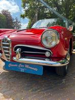 Alfa Romeo Guilietta Spider 1300 101 Series, Auto's, Achterwielaandrijving, Zwart, Cabriolet, Leder