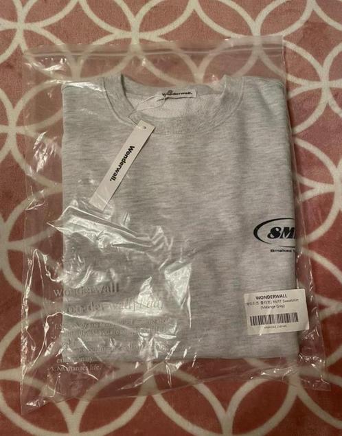 Nieuw Ateez X Wonderwall 8MIT Sweatshirt Grey, Verzamelen, Muziek, Artiesten en Beroemdheden, Nieuw, Cd of Plaat, Ophalen of Verzenden