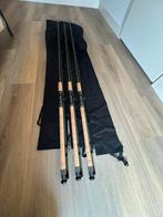 3 x Bart bakker baton 10 ft in 2,5 lbs ‘ Urban green ‘, Watersport en Boten, Hengelsport | Karpervissen, Ophalen, Zo goed als nieuw