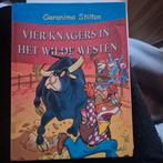 Geronimo Stilton - De vier knagers in het wilde westen, Ophalen of Verzenden, Zo goed als nieuw, Geronimo Stilton