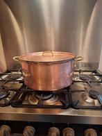 Sartel grote zware koperen pan, Ophalen of Verzenden, Gebruikt, Overige materialen, Koekenpan of Braadpan