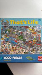 Puzzel that’s life goliath 1000 stukjes, Hobby en Vrije tijd, Ophalen, 500 t/m 1500 stukjes, Zo goed als nieuw